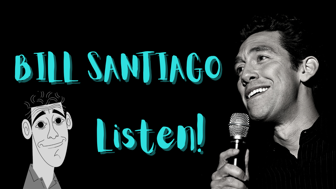 Funniest Latino Comedian Bill Santiago from Comedy Central, Showtime. Smart Funny.